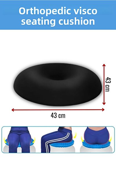 Viscomina Round Chair - Seating, Ring, Cushion, Visco Vehicle and Office Cushion