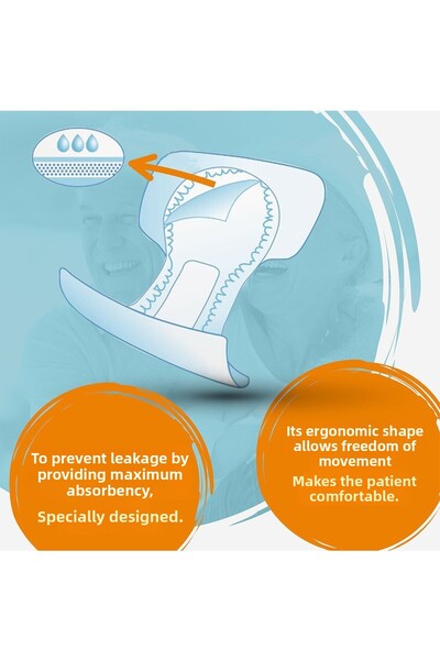 PEDİX Pedix Anatomical Patient Diapers Large Size (L) 8 Pieces (Belbantless)