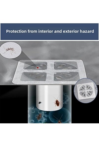 TOYFEST 5-Piece Bathroom Drain Strainer, Fly Screen Repair Kit