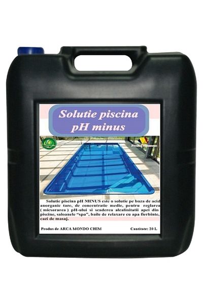 ARCA LUX Solutie piscina pH MINUS Arca Lux, Bidon 20L