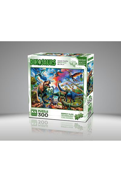 Ks Games Jurassic Country Puzzle 300 Pieces