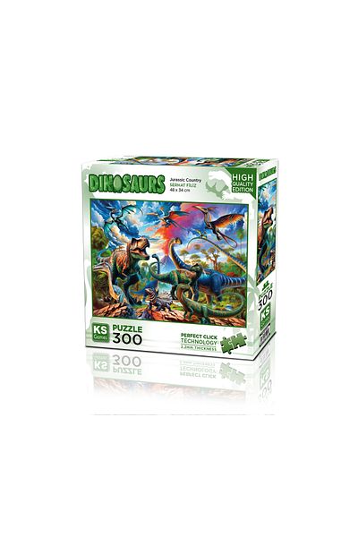 Ks Games Jurassic Country Puzzle 300 Pieces