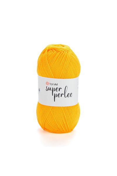 Yarnart Super Perlee - Νήμα Πλεκτομηχανής Χεριού Σκούρο Κίτρινο-32