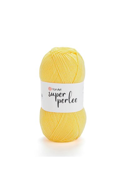Yarnart Super Perlee - Hand Knitting Thread Yellow-216