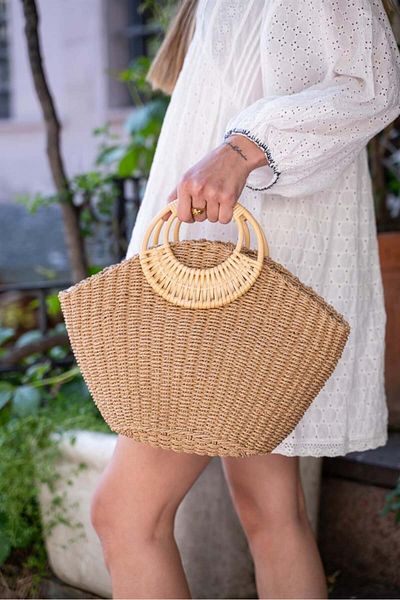 Matthew Cox Women's Straw Bag C.Hsr1175