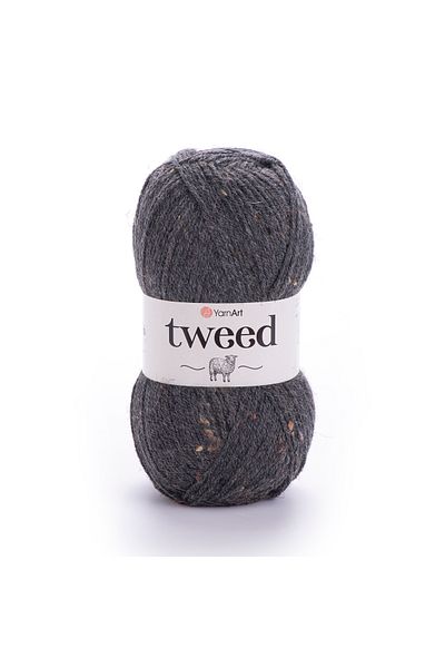 Yarnart Tweed - Μαλλί πλεξίματος στο χέρι Σκούρο Γκρι-225