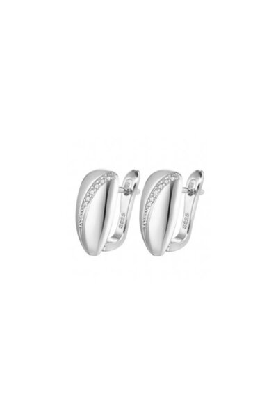 Kelan Cercei placati cu argint 925 cu cristale bob de grâu – elegant și delicat