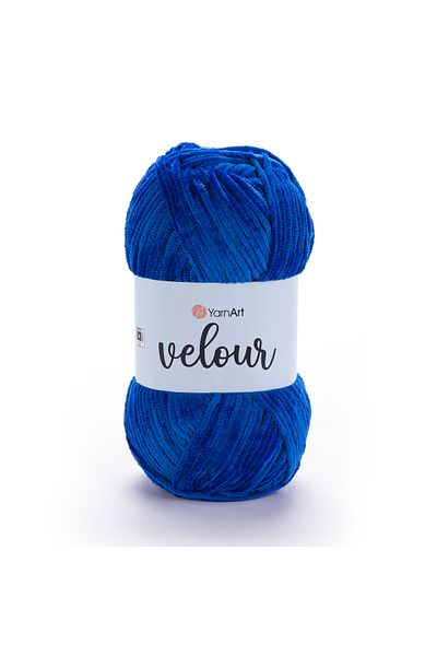 Yarnart Velor - Βελούδινο Χειροποίητο Νήμα Saks Blue-857