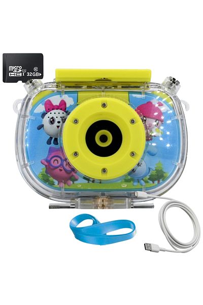 SMARTIC Camera, Instant Print, Full HD 1080p, 2.4”, 500mah, Games, Mp3, Memory Card Gift