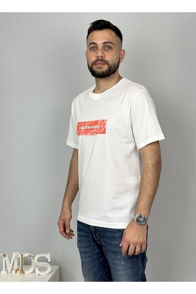 Jack & Jones Men's Logo Printed T-Shirt