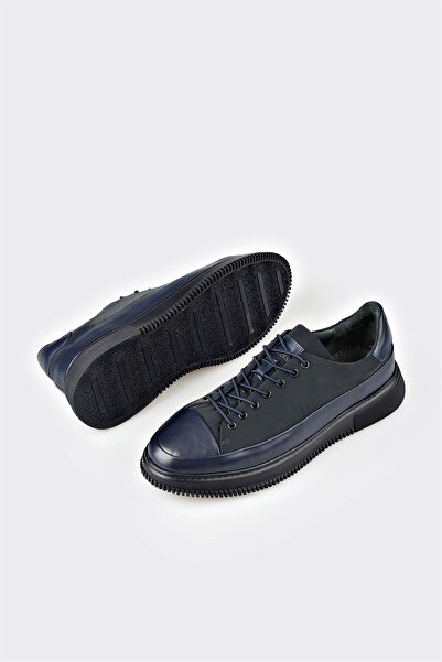 Elle Shoes Navy Blue Men's Casual Shoes