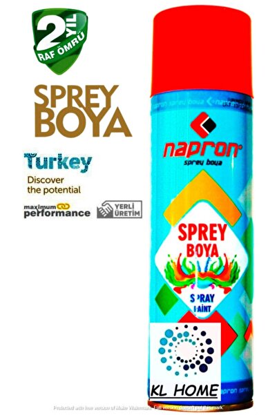 Napron Turuncu Sprey Boya 200ml Tam Dolu Paranızın Karşılığı Kl Home