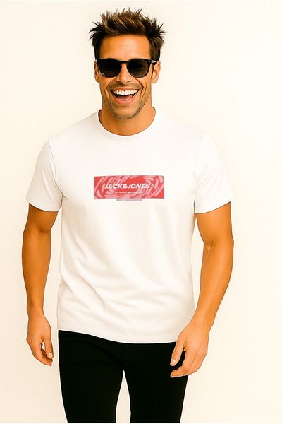 Jack & Jones Ανδρικό μπλουζάκι με λογότυπο