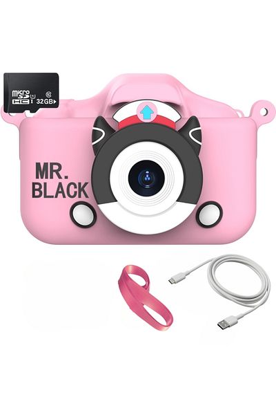 SMARTIC Camera, Instant Print, Full HD 1080p, 2.4”, 650mah, Games, Mp3, Memory Card Gift