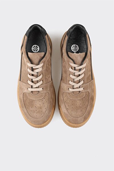 Elle Shoes Dámská sportovní obuv z norkové kůže