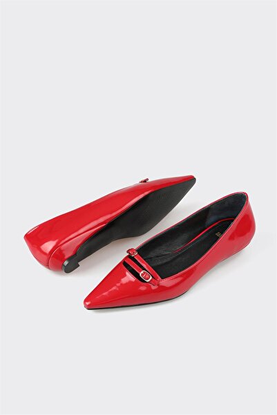 Elle Shoes Kırmızı Kadın Günlük Ayakkabı