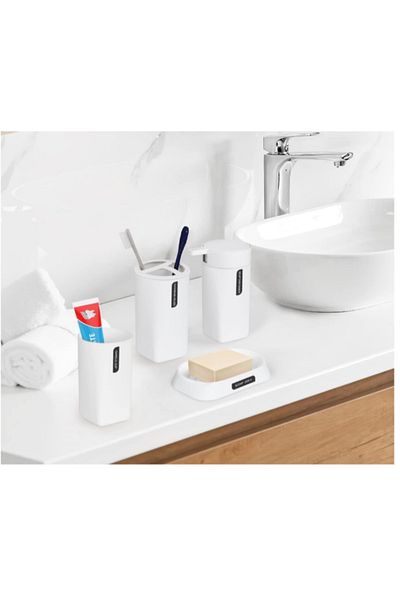celhome Set complet de accesorii pentru baie CELhome – 6 piese, design modern, funcționalitate practică