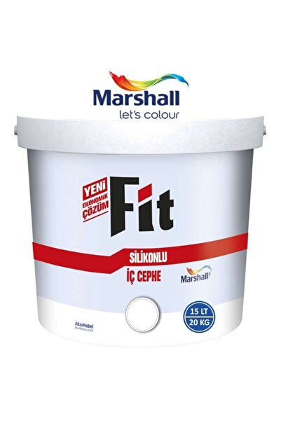 Marshall Fit Silikonlu Iç Cephe Duvar Boyası 20 Kg Mermer Tozu