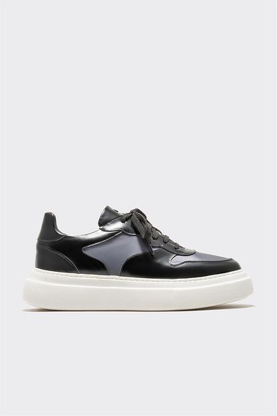Elle Shoes Men's Black Sneakers