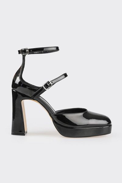 Elle Shoes Black Women's Heeled Shoes