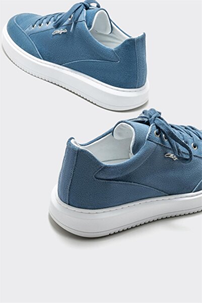 Elle Shoes Δερμάτινα ανδρικά αθλητικά παπούτσια Navy Blue