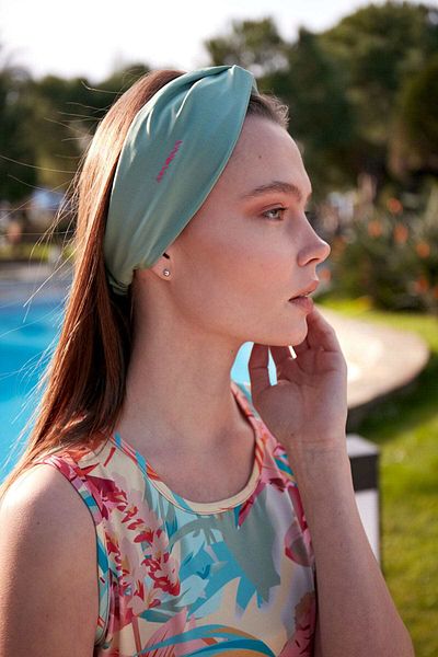 Marina BN2405 Model Green Swimming Bandana