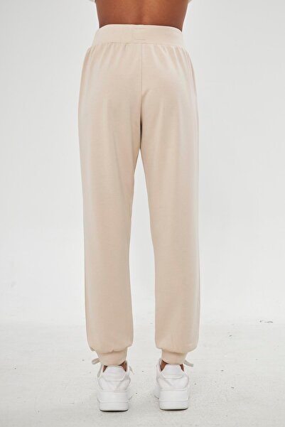 Chandraswear Beige Women's Comfortable Fit Sweatpants - Vionera