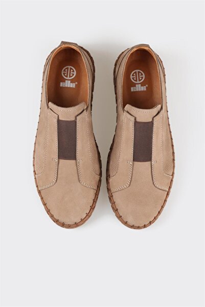 Elle Shoes Mink Leather Men's Casual Shoes