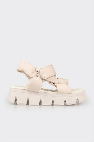 Elle Shoes Beige Women's Sports Sandals