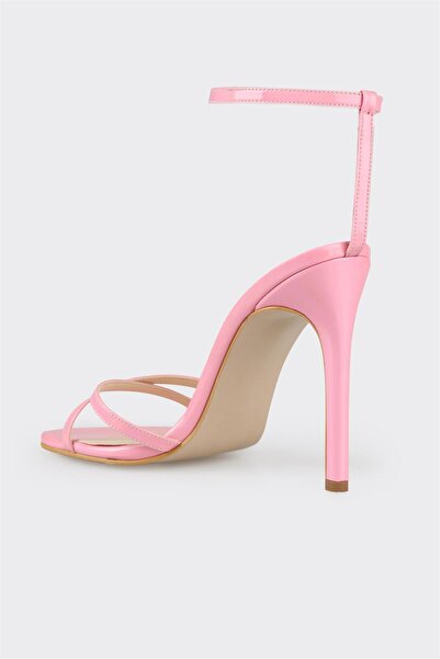 Elle Shoes Pink Women's Heeled Sandals