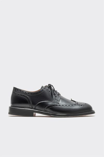 Elle Shoes Black Leather Men's Casual Shoes