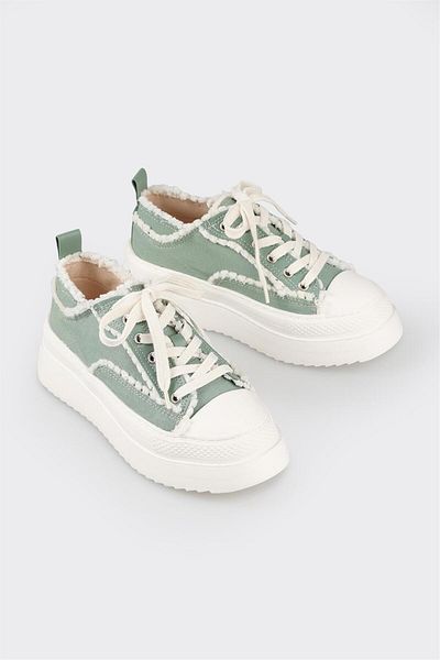 Elle Shoes Green Women's Sneakers
