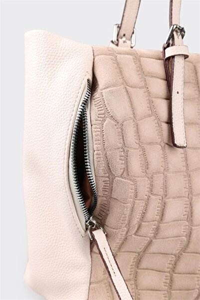 Elle Shoes Beige Women's Shoulder Bag