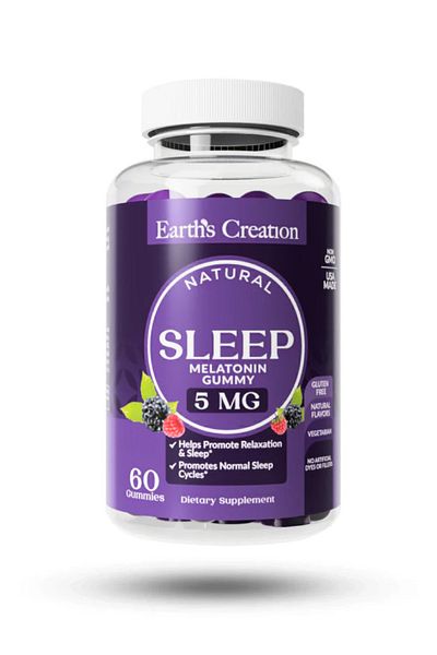 Earth's Creation Melatonin 5mg with Vitamin B6