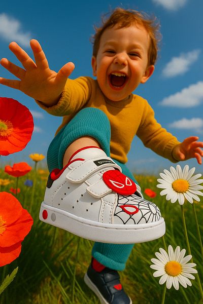 moon glow Orthopedic First Step Shoes for Baby Boy - Lighted