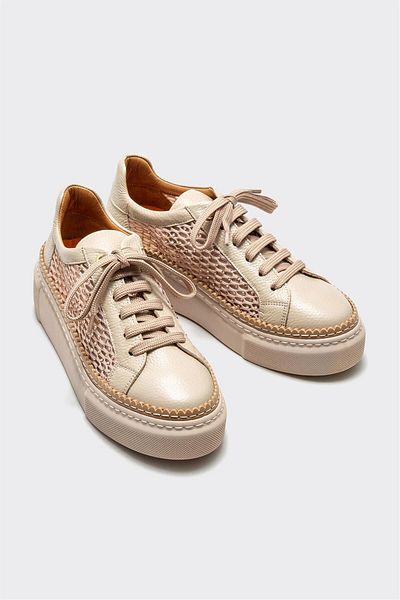 Elle Shoes Mink Leather Women's Sports Shoes