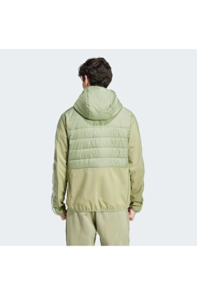 adidas Essentials 3-stripes Insulated Hybrid Kapüşonlu Mont