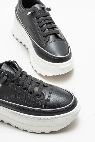 Elle Shoes Siyah Kadın Spor Ayakkabı