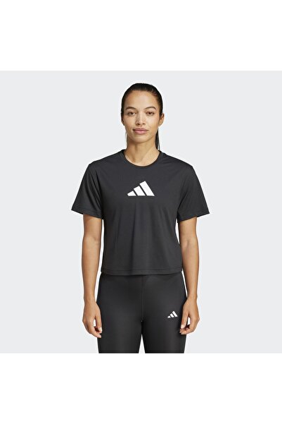 adidas Μπλουζάκι προπόνησης με μεγάλο λογότυπο Train Essentials