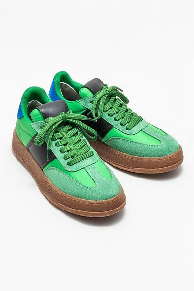 Elle Shoes Green Women's Sneakers - Comfortable and Stylish