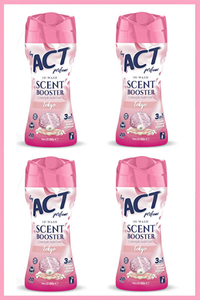 BY ACT Act Çamaşır Parfümü Tokyo 210 gr x 4 Adet