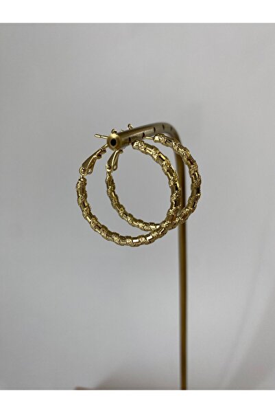 xUPING Burgu Simli Halka Gold Küpe