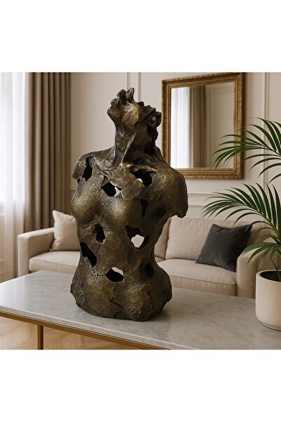 Seabysparkle Dekoratif Soyut Torso Kadın Büst Heykeli