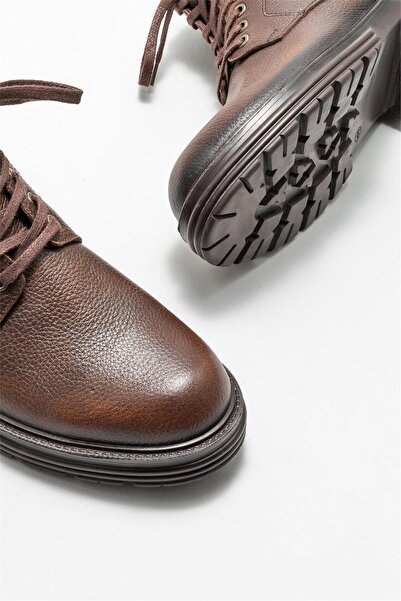 Elle Shoes Taba Deri Erkek Günlük Bot