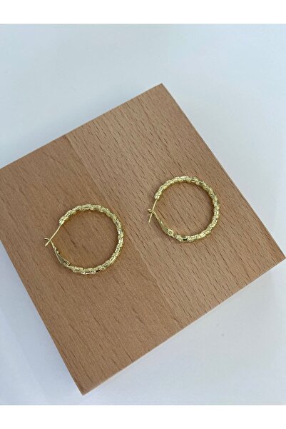 xUPING Burgu Simli Halka Gold Küpe