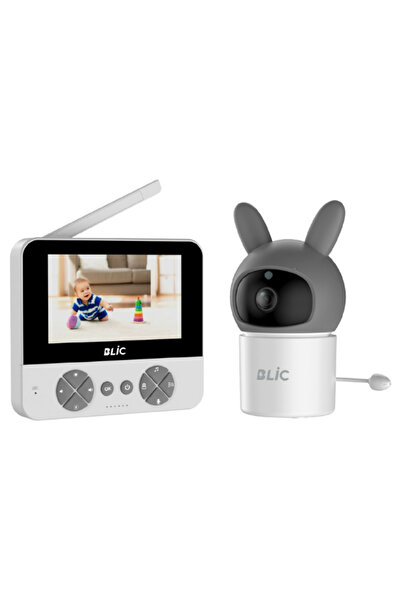 Smith Akıllı Bebek Kamerası |Monitörlü HD Gece Görüşlü RGB Karşılıklı Konuşma...