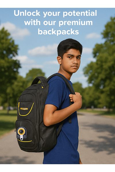 MUSAFFA Unisex School Bag