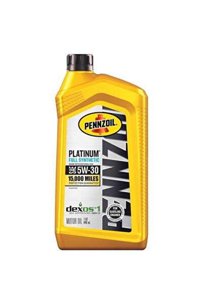 PENNZOIL زيت بلاتينيوم 5w-30 الاصطناعي بالكامل 15000 ميل 6علبة