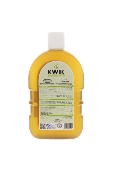 Kwik Antiseptic Disinfectant 1l 500ml | Powerful, Fast-acting Surface Cleaner