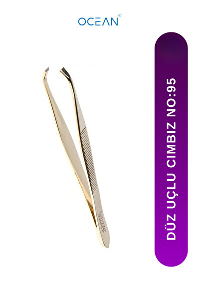 Ocean Düz Uçlu Cımbız, Solingen Düz Ağızlı Gold Cımbız No:95